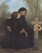 Adolphe William Bouguereau Le jour des morts (mk26) oil on canvas